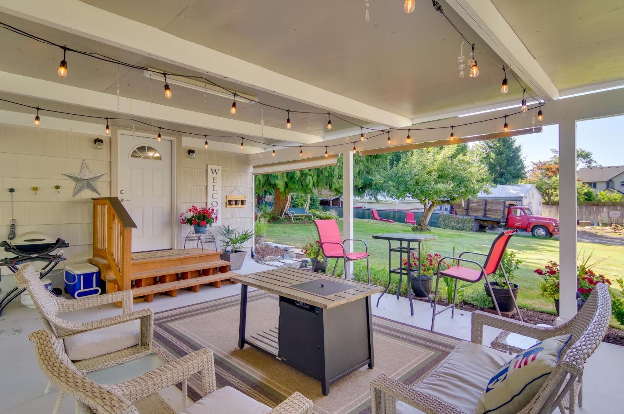Charming Updated Retreat Walk To Lake Stevens! Extérieur photo
