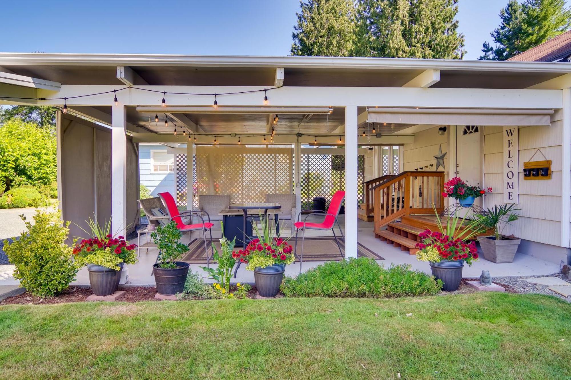 Charming Updated Retreat Walk To Lake Stevens! Extérieur photo