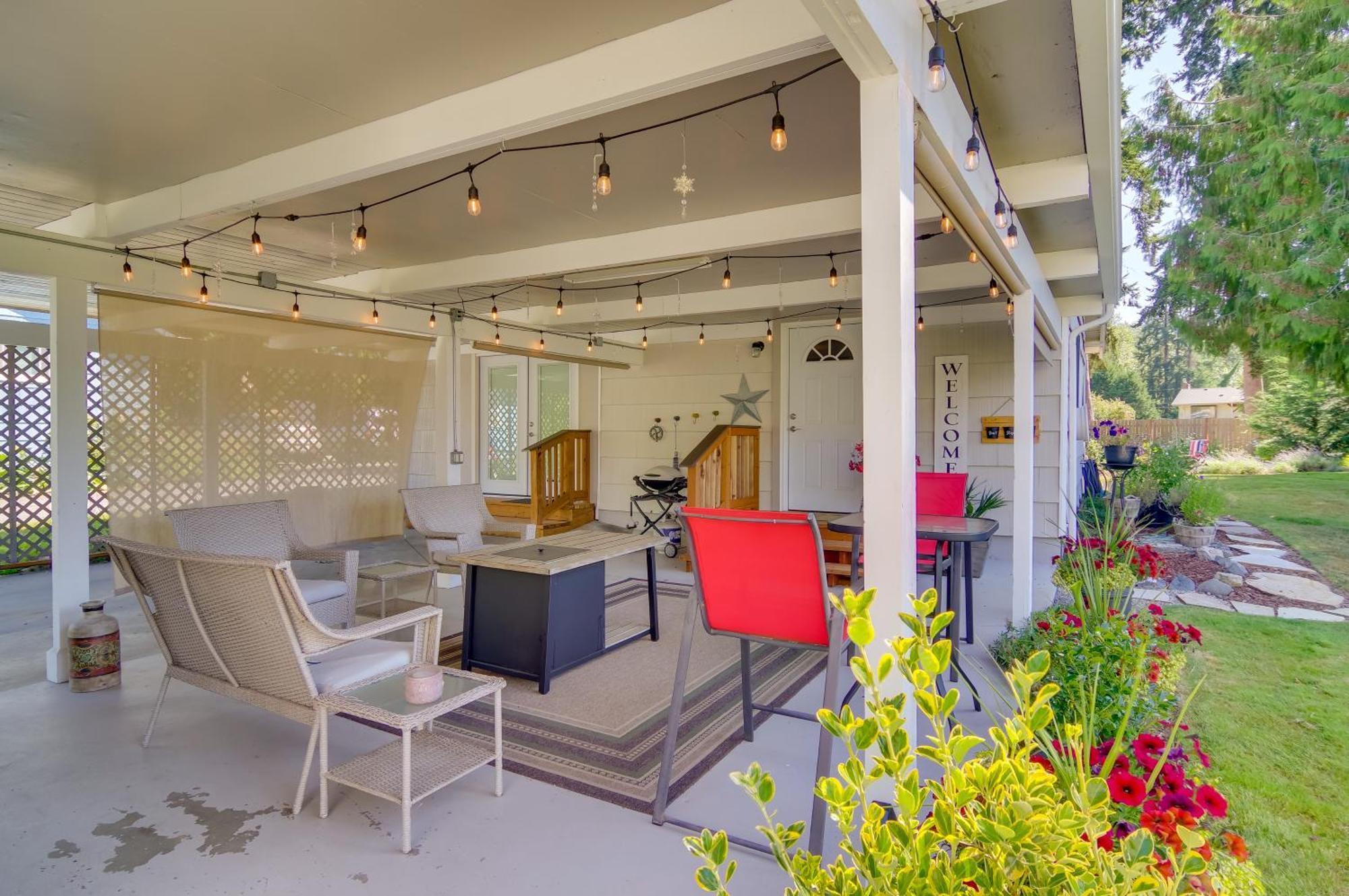 Charming Updated Retreat Walk To Lake Stevens! Extérieur photo
